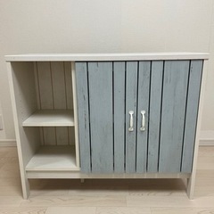ニトリ　マリーナ　キャビネット　美品