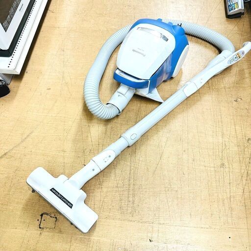3/19【家具・家電複数購入で割引可】パナソニック/Panasonic 掃除機 MC-PBH6A-AH 2021年製 紙パック式