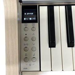 【引き取り者決定】KAWAI CN29A 電子ピアノ 楽器 カワイ 2022年製 DIGITAL PIANO プレミアムホワイトメープル調の画像