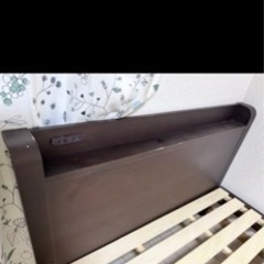 セミダブルベット　マットなし　の画像