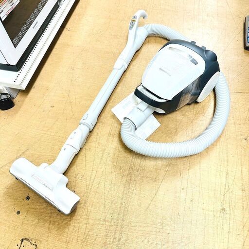 3/23【家具・家電複数購入で割引可】パナソニック/Panasonic 掃除機 MC-PKL21A-W 2020年製 紙パック式