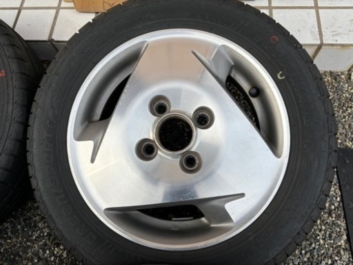 ホンダ バモス 純正アルミホイール 13インチ 4j ＋45 PCD100 4H