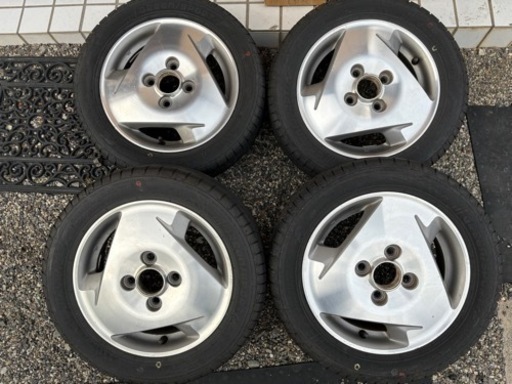 ホンダ バモス 純正アルミホイール 13インチ 4j ＋45 PCD100 4H