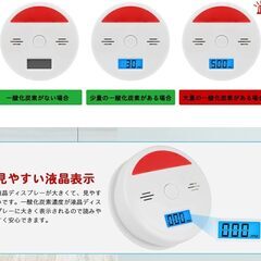 【新品】一酸化炭素チェッカーキャンプ用アラーム 防災グッズ 一酸化炭素警報器 テント用 COアラーム 防災グッズ キャンプアラームの画像