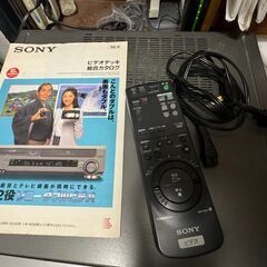 SONY ８㎜＆VHSレコーダー　WV－BW１ の画像