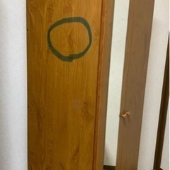 鏡付き洋服タンス クローゼット2台の画像