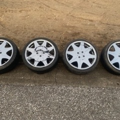 205/40R17 シュティッヒ レグザス 逆ゾリクロムメッキ