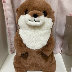 くったりカワウソBIGぬいぐるみ(きまりました)