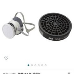【新品未開封】3M 防塵マスク＆吸収缶セットの画像
