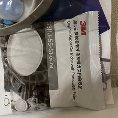 【新品未開封】3M 防塵マスク＆吸収缶セットの画像