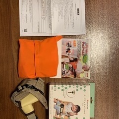 大和屋 アッフルチェア ハイチェア ソフトラベンダー　テーブル ベルト、説明書付の画像