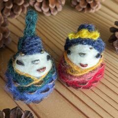 おひなさまを作ってみましょう🎎の画像