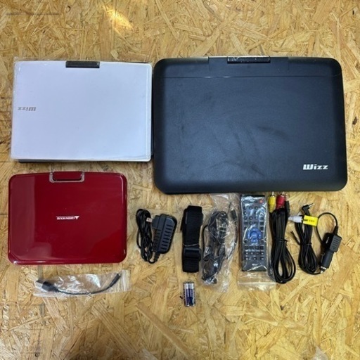 WIZZ 地デジ対応 テレビ　DVDプレイヤー WPD-T1091 おまけ２個