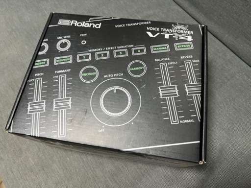 美品【Roland:VT-4】VOICE TRANSFORMER、ローランド、Roland、