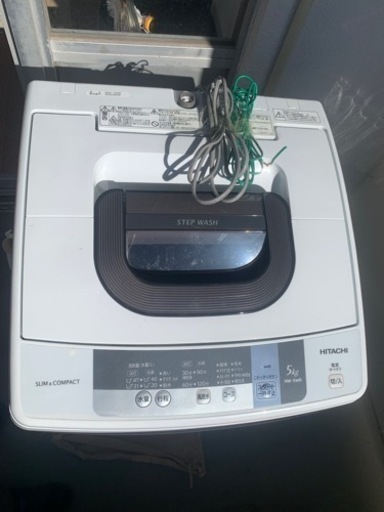 HITACHI 洗濯機  5kg 2016年製