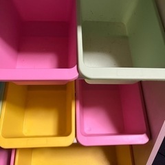 【お話中】おもちゃ箱、おもちゃ棚、ラックの画像