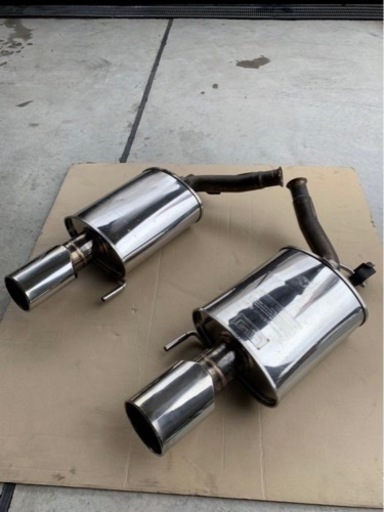 Y51フーガ 柿本改 リアマフラー左右　限定セール
