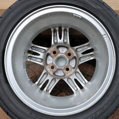 バリ山 ADVAN NEOVA  AD08R 185/55R15とコルトプラス純正ホイール4本セットの画像