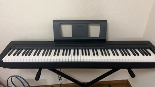 【未使用に近い 】YAMAHA P45B 電子ピアノ 88鍵盤　動作確認済み