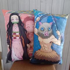 鬼滅の刃 クッション 2セットの画像