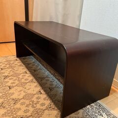 センターテーブル 幅91.5cm 座卓 ローテーブル オーク材の画像