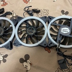 自作pc uphere 120mmファン　白単色　3個セット　ケ...