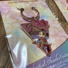 【非売品！】東京ディズニーリゾート40周年　キーホルダーの画像