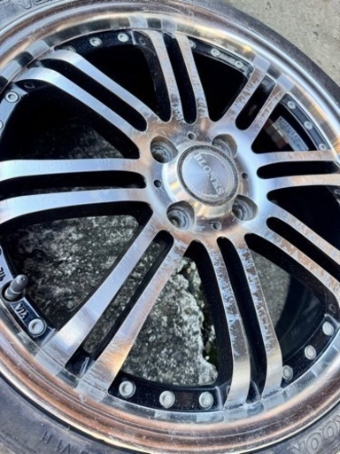 17インチ　ホイールセット　4穴5.5J