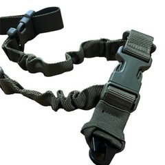 【サバゲー  】 スリングベルト ワンタッチ脱着可能 (グリーン)の画像