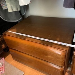 箪笥2つの画像