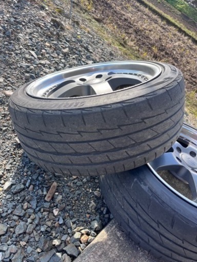 タイヤホイールセット8.5J +38 4本通し