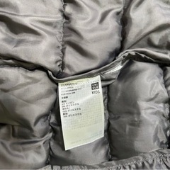 ダウンジャケット110センチの画像