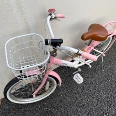 自転車　子供用　18インチの画像