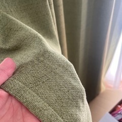 ニトリカーテン　２枚一式とレースカーテンセットの画像