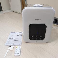極美品 加湿器 ハイブリッド式 リモコン付  アイリスオーヤマ PH-UH35-W 6畳用 タンク4.5Lの画像