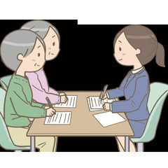 要介護認定調査員/ケアマネジャー/直行直帰/登録制の画像