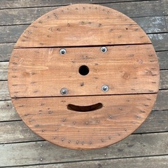 ㉔屋内屋外テーブル・サイドテーブル等...電線ドラム/ケーブルドラム/木製ドラムの画像