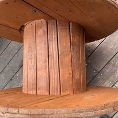 ㉔屋内屋外テーブル・サイドテーブル等...電線ドラム/ケーブルドラム/木製ドラムの画像