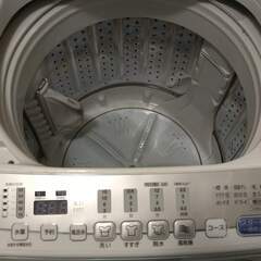 洗濯機　取りに来てくれる方に無料で差し上げます。の画像