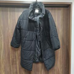 ★レディースコートearth黒★Ｍサイズ★