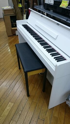 (2024.02.04 お買い上げありがとうございます。)ヤマハ　電子ﾋﾟｱﾉ　2018年製　YDS-S34　88鍵盤　白　高く買取るゾウ八幡東店