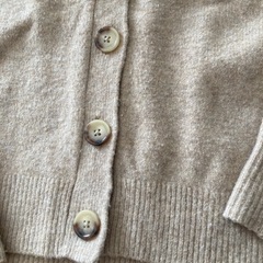 UNIQLOスフレヤーンカーディガンLサイズの画像