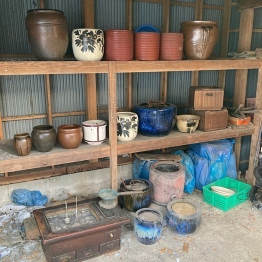 火鉢や壺？瓶？　まとめて　バラ売り可