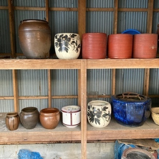 火鉢や壺？瓶？　まとめて　バラ売り可