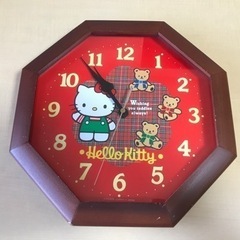 HelloKitty八角掛時計