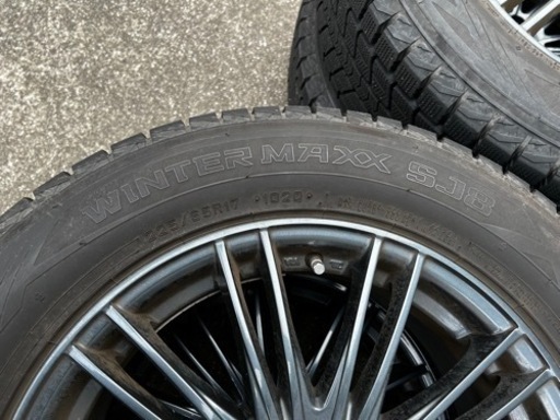 ◎取引中【225/65R17】ダンロップ（スタッドレス）4本セット ホイール エクストレイル