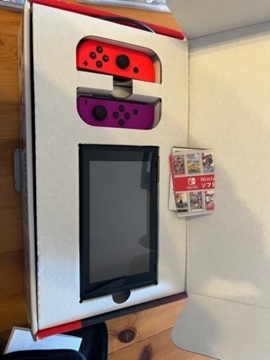 switch Nintendo 本体、ソフト7本、オプションいろいろ、コントローラー、ケース