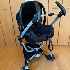 【お値下げ】Quinny ZAPP & MAXI-COSI CITI セット/クイニーザップ＆マキシコシーシティーの画像