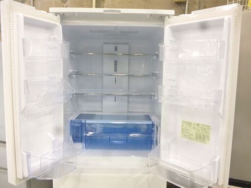 値下げしました！ SHARP 457L 6ドア冷蔵庫 SJ-FA46H-W 白 2021年製 自動製氷 プラズマクラスター シャープ 冷蔵庫 400Lクラス 札幌市東区 新道東店 値下げしました！ SHARP 457L 6ドア冷蔵庫 SJ-FA46H-W 白 2021年製