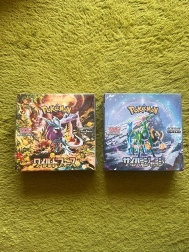 サイバージャッジ、ワイルドフォース各1BOX【シュリンクあり】